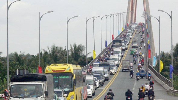 Cầu Rạch Miễu hiện đang quá tải nên cấp thiết phải đầu tư thêm cầu Rạch Miễu 2