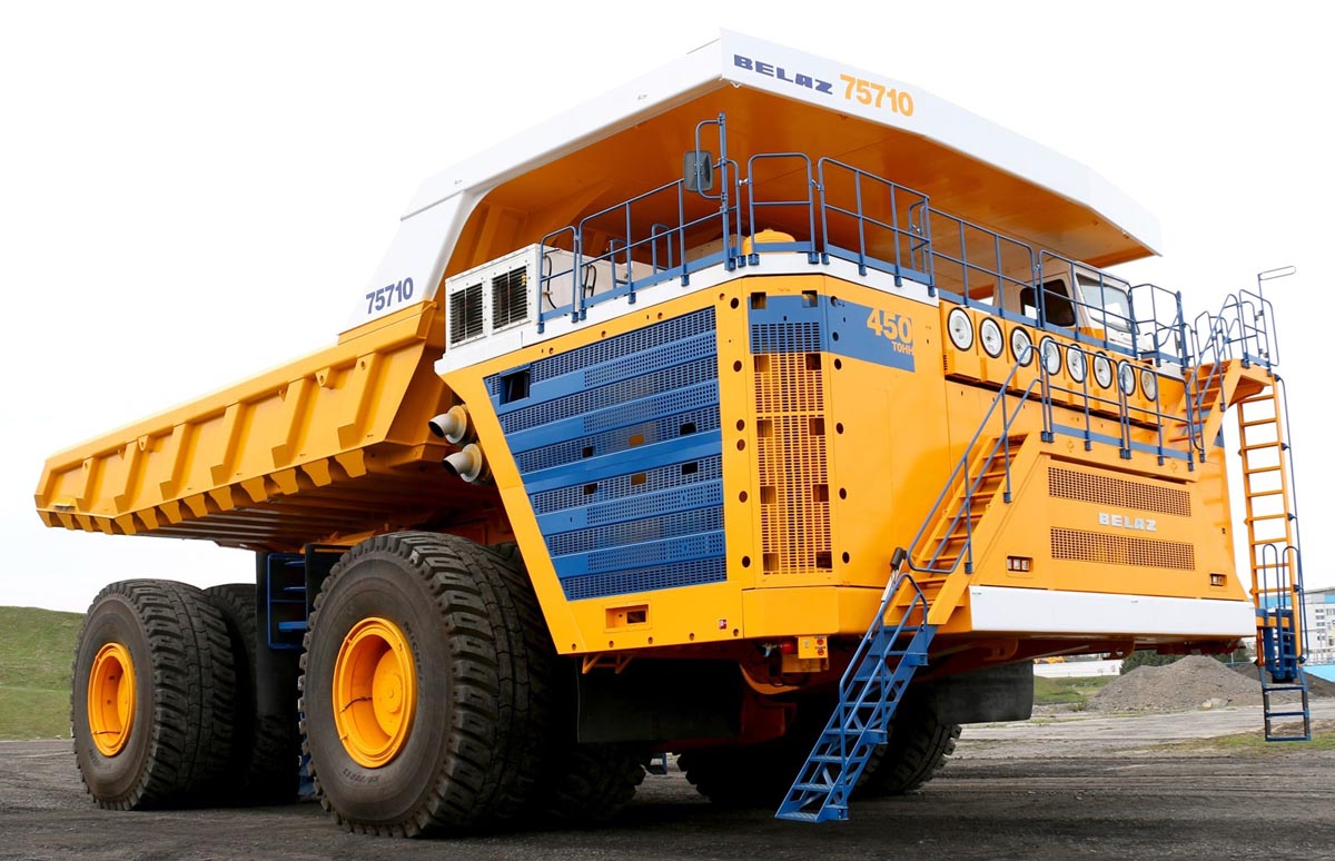 Xe tải BelAZ 75710 - “Quái vật” hạng nặng lớn nhất thế giới