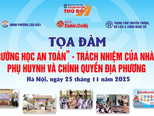 Trực tiếp: “Cổng trường học an toàn" - Trách nhiệm của nhà trường, phụ huynh và chính quyền địa phương”