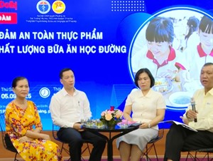 Tọa đàm: “Bảo đảm an toàn thực phẩm và chất lượng bữa ăn học đường” tại Hà Nội