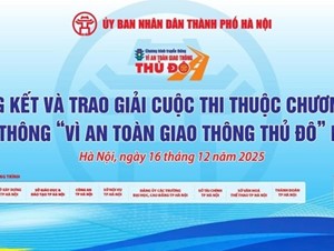 Trực tiếp: Lễ trao giải và phát động chương trình truyền thông “Vì An toàn giao thông Thủ đô” năm 2025