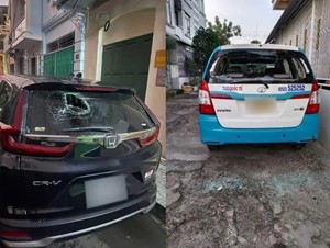 Lâm Đồng: tạm giữ hình sự thanh niên say rượu đập phá 10 xe ô tô