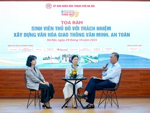 Văn hoá giao thông có thể được hình thành từ những hành động nhỏ