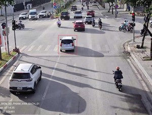 Hà Nội: Camera A.I phát hiện hơn 1.400 trường hợp vi phạm trong nửa ngày