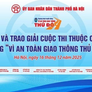 Trực tiếp: Lễ trao giải và phát động chương trình truyền thông “Vì An toàn giao thông Thủ đô” năm 2025