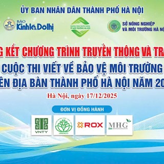 Trực tiếp: Lễ tổng kết chương trình truyền thông, trao giải cuộc thi viết về Bảo vệ môi trường năm 2025 và phát động chương trình truyền thông năm 2026