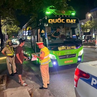 Đà Nẵng: xử lý 345 trường hợp vi phạm sau 5 ngày cao điểm kiểm tra vận tải