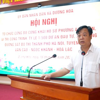 Hà Nội công bố phương án tuyến, vị trí công trình tuyến đường sắt đô thị số 5