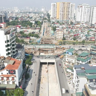 Hà Nội: hoàn thành hầm chui Kim Đồng - Giải Phóng vào đầu năm 2026
