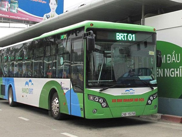 Tăng tần suất xe buýt nhanh BRT trong giờ cao điểm