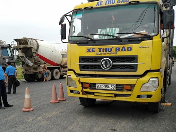 Phát hiện một tài xế xe tải dương tính với ma túy trên Quốc lộ 21B