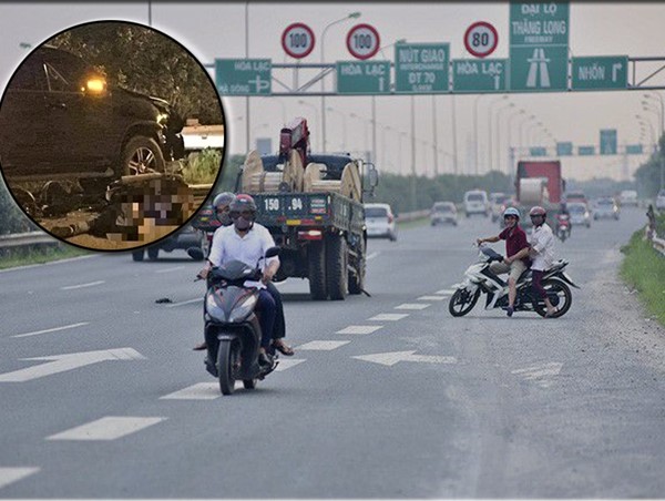 ‘Tháo khoán’ xe máy vào Đại lộ Thăng Long và những cái chết thảm khốc chắc chắn diễn ra