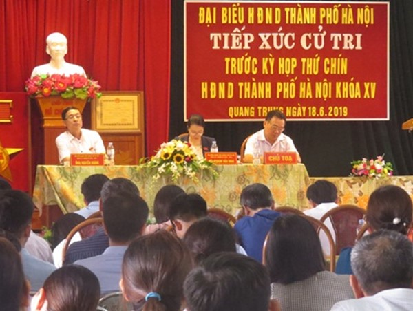 Cử tri Phú Xuyên quan tâm đến lĩnh vực giao thông