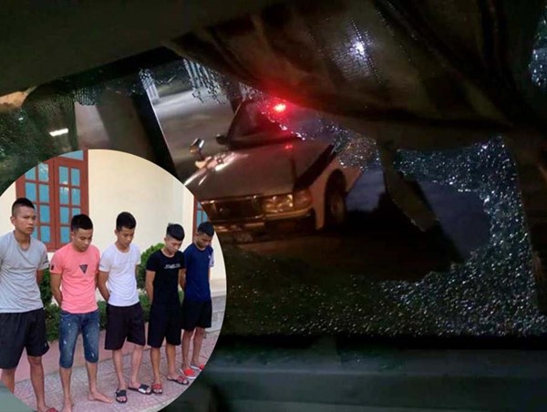 Chủ quán cơm “chỉ đạo” đàn em ném vỡ kính ô tô đối thủ trong đêm