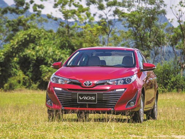 Xe Toyota Vios lắp ráp tại Việt Nam bị lỗi túi khí