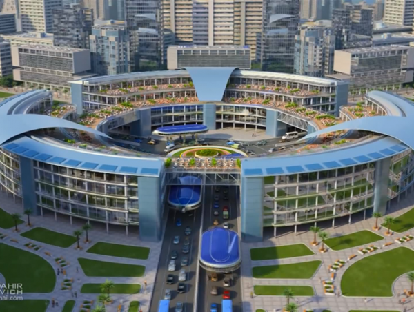 Giải pháp giao thông công cộng di chuyển trên cao của Nga