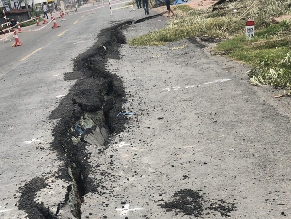 QL91 nguy cơ sạt lở cao, cấm phương tiện lưu thông