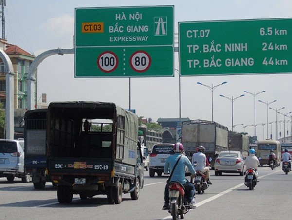 Bộ GTVT bác đề xuất cấm xe máy của BOT Hà Nội - Bắc Giang