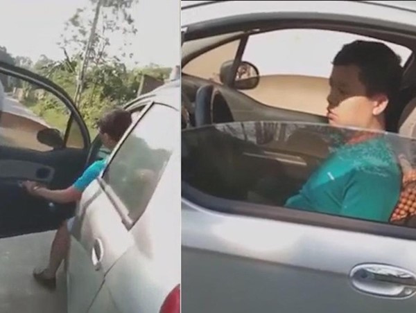 Tông ngã hai mẹ con, nam tài xế còn dọa đánh và bỏ đi vì 'trễ giờ làm'