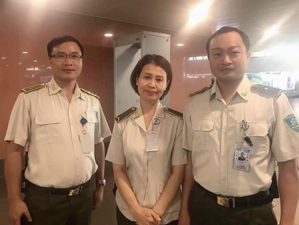 An ninh hàng không Nội Bài giúp khách tìm lại 50 triệu đồng