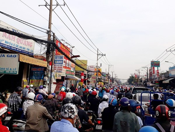 TP Hồ Chí Minh: Mất 40 phút để đi quãng đường 1km