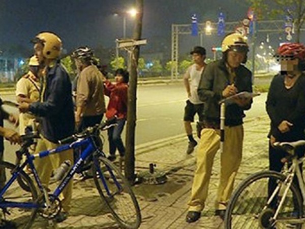 Người đi xe đạp có nồng độ cồn sẽ bị phạt tới 600.000 đồng