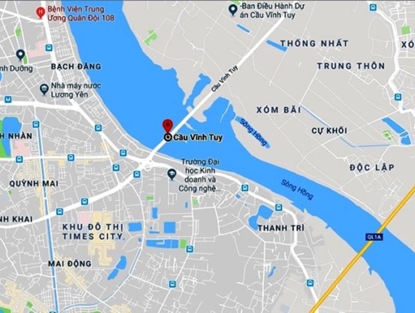 Bộ Giao thông lên tiếng về dự án cầu Vĩnh Tuy giai đoạn 2