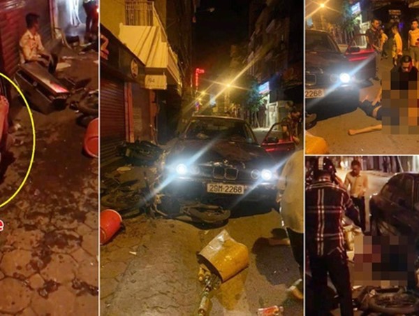 Tạm giữ tài xế ô tô 'điên' tông 5 người mua xôi ở Hà Nội