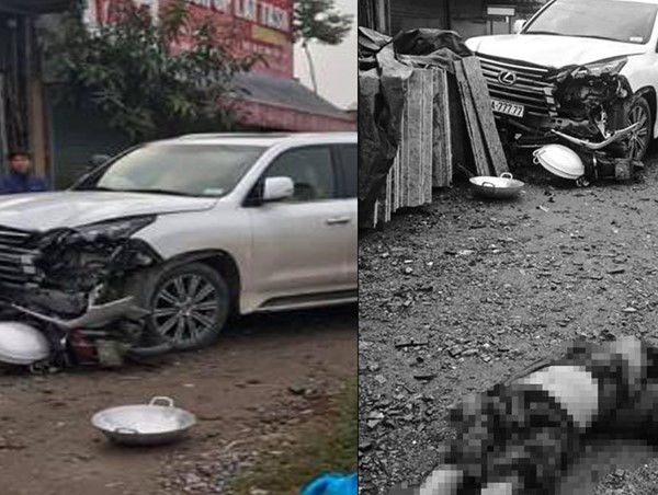 Danh tính tài xế điều khiển xe Lexus biển ngũ quý tông chết người ở Hà Nội