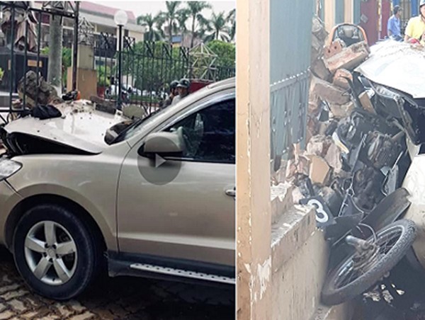 Xe ô tô 'điên' tông hàng loạt người bị thương ở Hải Phòng