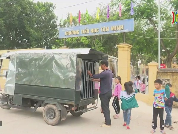 Huyện Thường Tín: Tồn tại hàng loạt xe tự chế đưa đón học sinh