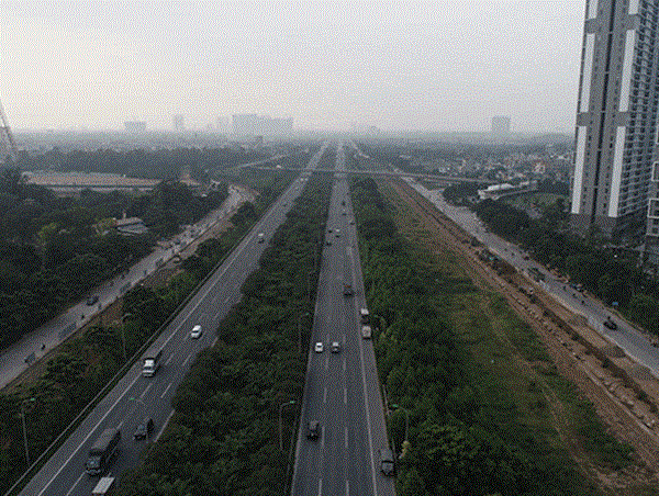 Video: Chi gần 40 tỷ đồng mở rộng Đại lộ Thăng Long, tăng thêm 4 làn xe