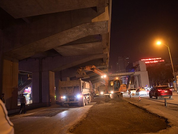 Hà Nội: Sửa chữa, cải tạo 46 công trình hạ tầng giao thông dịp cuối năm