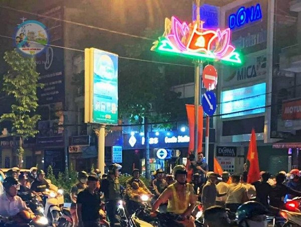 CSGT Đồng Nai tạm giữ hàng loạt xe máy 'đi bão' sau trận thắng của U22 Việt Nam