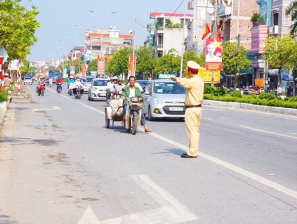 Đảm bảo trật tự ATGT khu vực huyện ngoại thành
