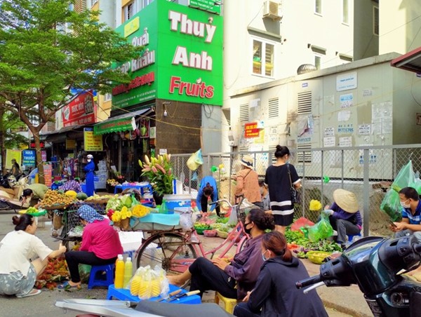 Khu đô thị Văn Khê tràn lan vi phạm phòng, chống dịch Covid-19