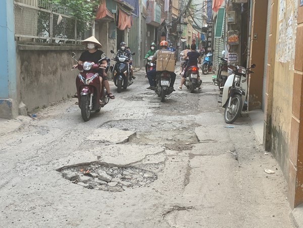 Phường Định Công, quận Hoàng Mai: Dân khổ vì dự án chậm triển khai