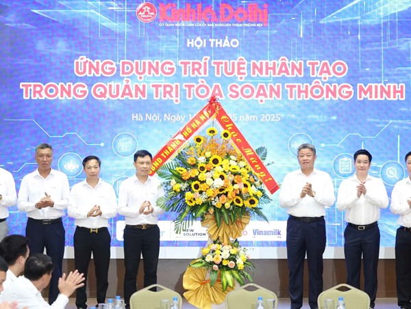 [Live] Hội thảo: Ứng dụng trí tuệ nhân tạo trong quản trị tòa soạn thông minh