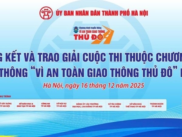 Trực tiếp: Lễ trao giải và phát động chương trình truyền thông “Vì An toàn giao thông Thủ đô” năm 2025
