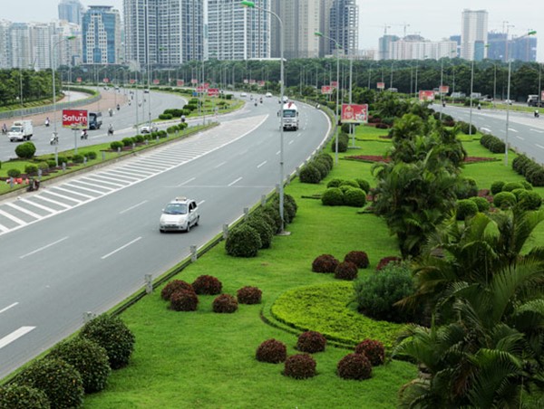 Hà Nội: Tổ chức lại giao thông trên đường gom đại lộ Thăng Long