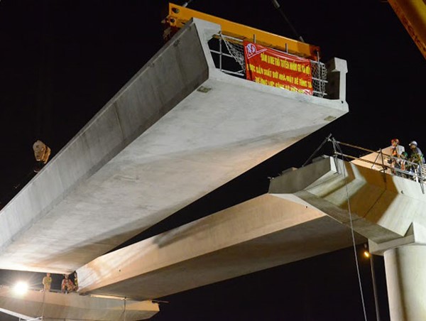 Rào chắn, tổ chức lại giao thông phục vụ thi công đường sắt Nhổn - Ga Hà Nội