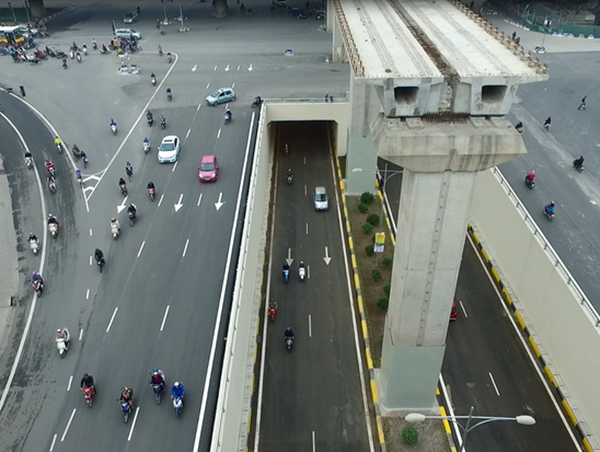 Xây dựng hầm chui tại nút giao giữa Vành đai 2,5 với đường Giải Phóng