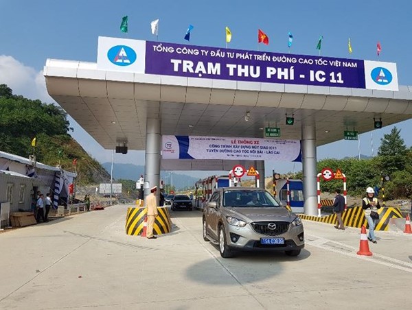 Thông xe nút giao thông IC-11 cao tốc Nội Bài - Lào Cai