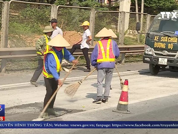 Rốt ráo khắc phục hằn lún cao tốc Hà Nội – Thái Nguyên