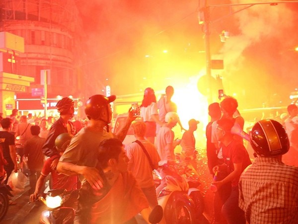 “Đi bão” sau trận đấu Việt Nam - Mailaysia, 84 trường hợp bị xử phạt