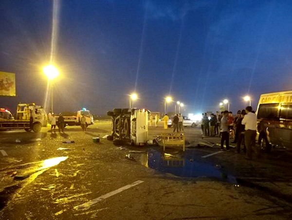 Hà Tĩnh: Va chạm giữa 2 xe ô tô, 1 tài xế tử vong