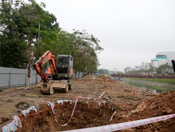 Cây xanh sẽ là điểm nhấn trên đường Láng