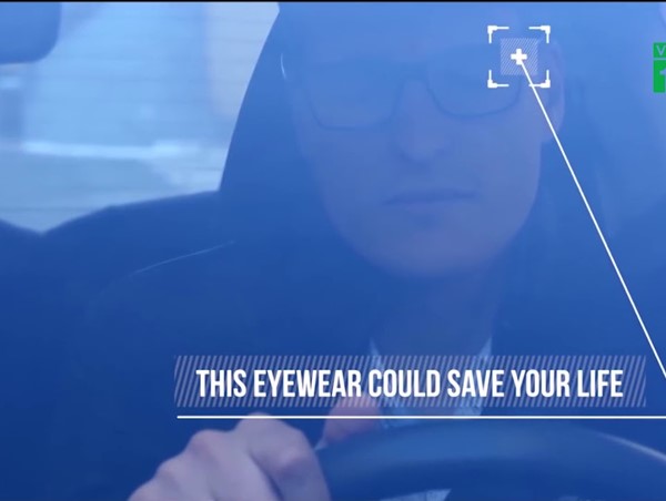 Mẫu kính đặc biệt phát hiện tài xế ngủ gật khi lái xe