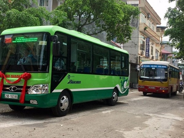 Transerco mở tuyến xe buýt kết nối Ứng Hòa với 2 bến xe lớn