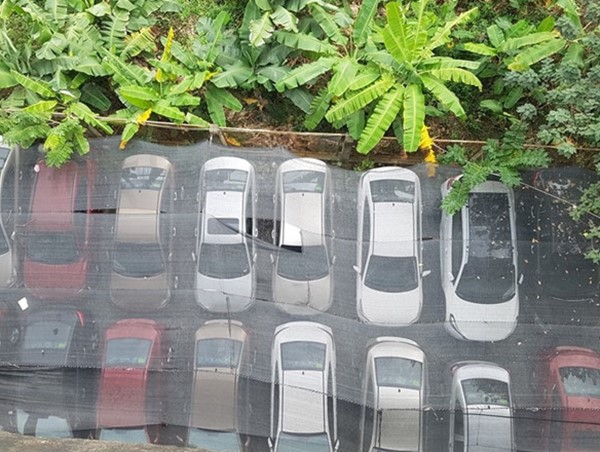 Yêu cầu làm rõ phản ánh về bãi gửi xe lậu dưới gầm cầu Thăng Long